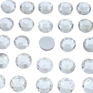 Strass Elegance Base Reta Sem Cola Cristal - SS30(6,32-6,50mm) 288 Peças
