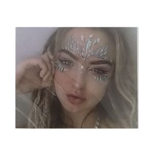 Cartela de Strass Tatuagem para Rosto/Maquiagem - 01 Peça