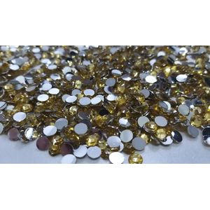 Strass Elegance Base Reta Sem Cola Light Colorado Topázio - SS20(4,60-4,80mm) 1.440 Peças