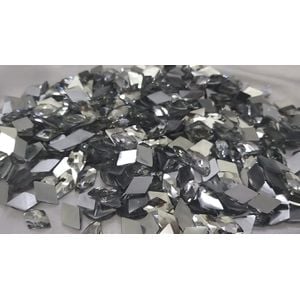 LOSANGO ELEGANCE S/F 10X16MM CRISTAL 100PECAS