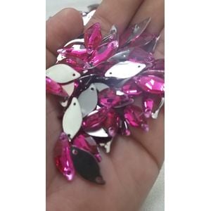FOLHA ELEGANCE 2F 9X20MM T PINK 100 PEÇAS