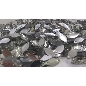FOLHA ELEGANCE 2F 9X20MM CRISTAL 100 PEÇAS
