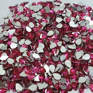 GOTA ELEGANCE S/F 7X10MM T ROSA 100PECAS