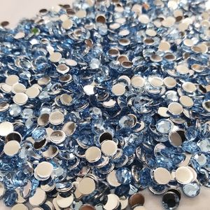 CHATON REDONDO S/C 6MM T AZUL AGUA 