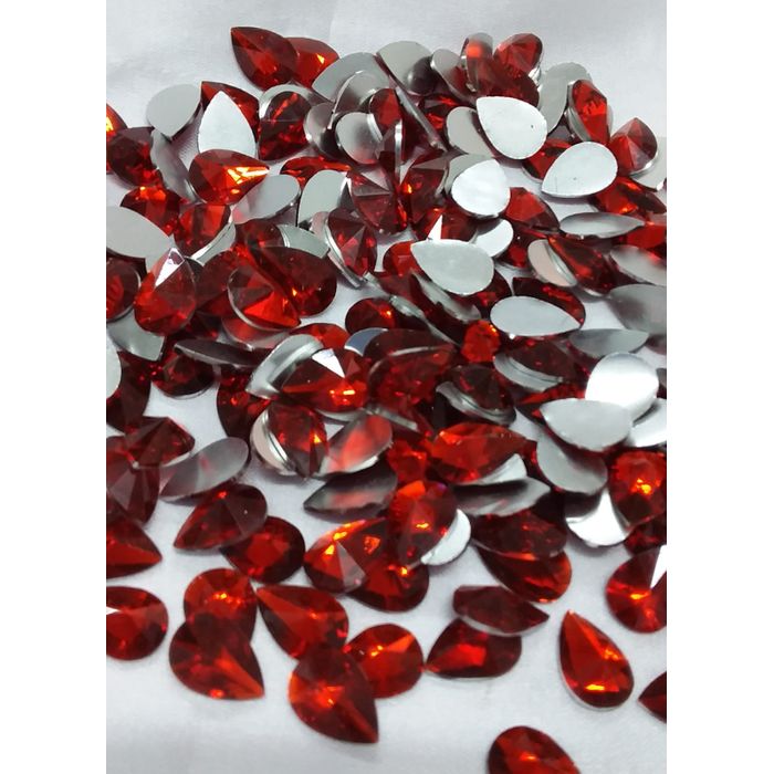 GOTA ELEGANCE S/F 7X10MM T VERMELHO 