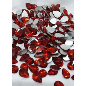 GOTA ELEGANCE S/F 7X10MM T VERMELHO 