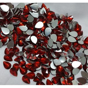 GOTA ELEGANCE S/F 7X10MM T VERMELHO 