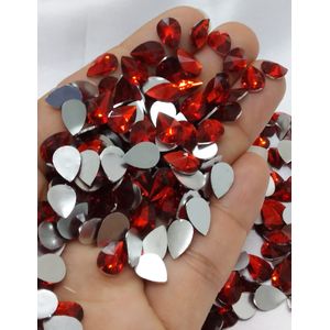 GOTA ELEGANCE S/F 7X10MM T VERMELHO 
