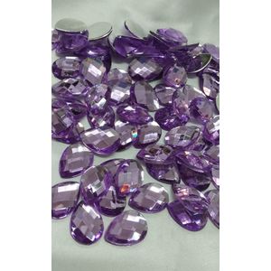 GOTA ACRILICO 10X14MM 2F T LILAS 