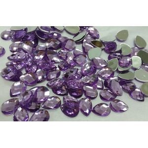 GOTA ACRILICO 10X14MM 2F T LILAS 