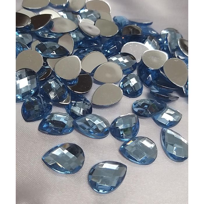 CHATON GOTA S/C 10X14 T AZUL CL 