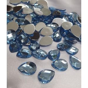 CHATON GOTA S/C 10X14 T AZUL CL 