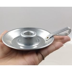 CASTIÇAL DE ALUMINIO 1 VELA 