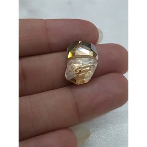 Chaton Swarovski Meteoro Golden Shadow - 19x13mm 1 Peça