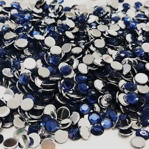 CHATON REDONDO S/C 6MM T AZUL MARINHO