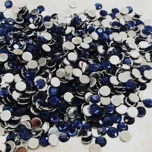 CHATON REDONDO S/C 6MM T AZUL MARINHO