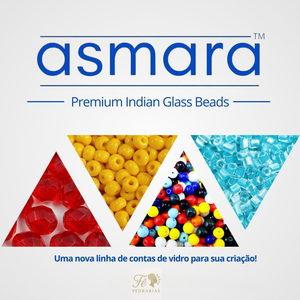 Miçanga Asmara Transparente Verde Escuro 57150 - 6/0(4,1mm) 500g