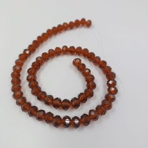 Fio 8mm Fosco Marrom - Aprox. 60 Peças