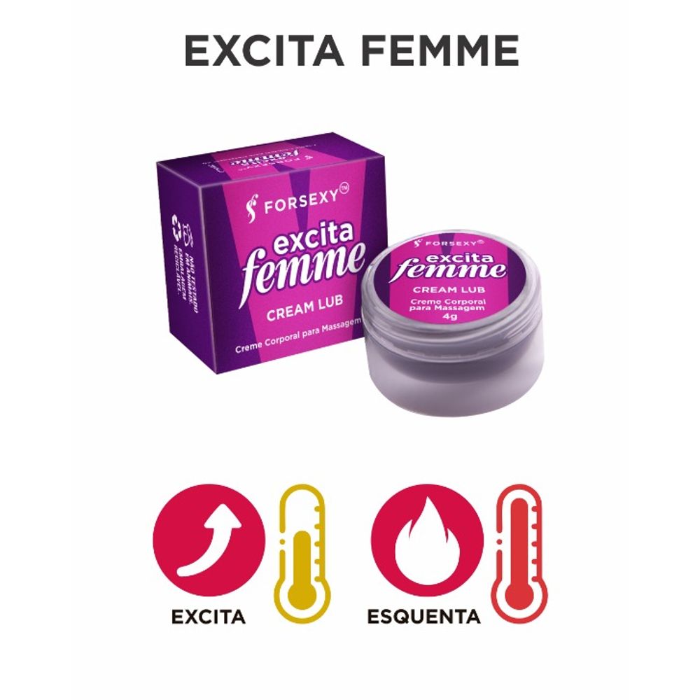 Cream Lub Excita Femme Pomada Excitante Feminina 4g 2467