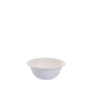 Bowl Descartável Biodegradável Em Bagaço De Cana 210ml - 125 Unidades