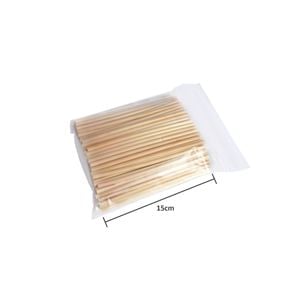 Canudo De Palha De Trigo, Natural, Ecológico E Biodegradável 15cm X 5mm - 200 Un.