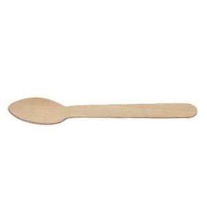 Colher De Refeição, De Madeira, Embalado Individualmente, 14 Cm - 1.000 Unidades