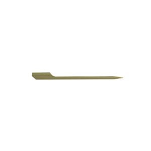 Palito Golf Para Petiscos Descartável E Biodegradável Em Bambu, 12cm - 100 Un