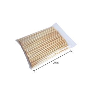 Canudo De Palha De Trigo, Natural, Ecológico E Biodegradável 20cm X 5mm - 200 Un.