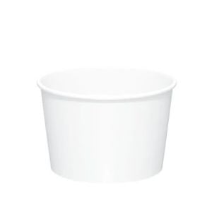 Pote Descartável Biodegradável Em Papel, 210ml - 50 Unidades
