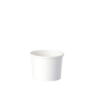 Pote Descartável Biodegradável Em Papel, 120ml - 25 Un
