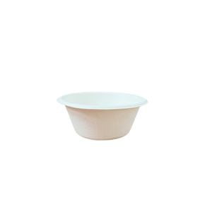 Bowl Descartável Biodegradável Em Bagaço De Cana 210ml - 125 Unidades