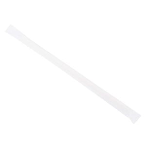 Canudo Em Papel Branco, Biodegradável, Embalado Em Sachê De Papel, 6mm, 20cm - 100 Unidades