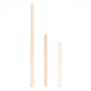 Mexedor De Café De Madeira, 9cm - 1000 Unidades