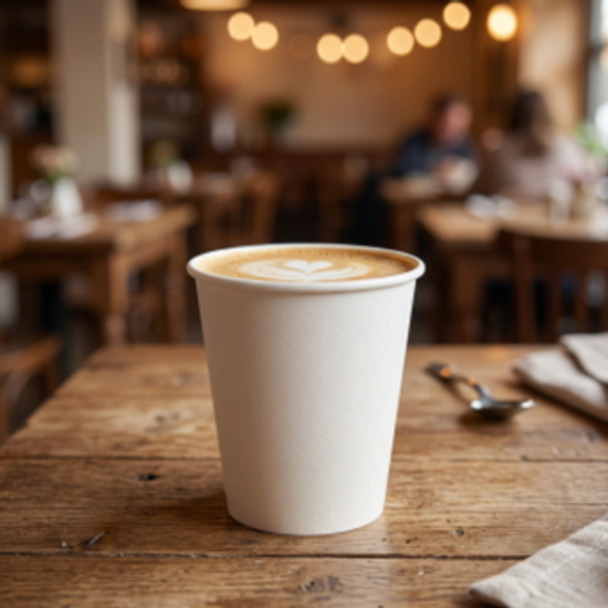 Copo Biodegradável Em Papel Para Bebidas Quentes E Frias, 75ml - 50 Unidades
