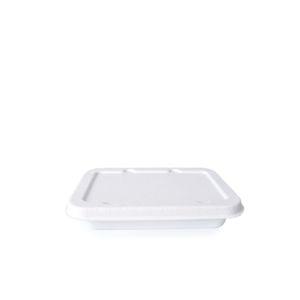 Embalagem Descartável Biodegradável 18x12cm, Em Bagaço De Cana, 400ml - 50 Unidades