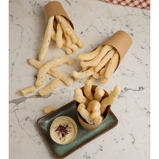 Embalagem Kraft Para Charcuteria, Chips E Fritas, Tamanho P - 50 Unidades
