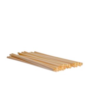 Canudo De Palha De Trigo, Natural, Ecológico E Biodegradável 20cm X 5mm - 200 Unidades
