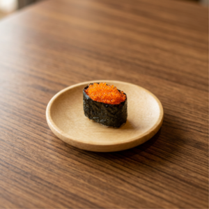 Mini Prato Redondo Em Bambu Liso Para Aperitivo 6x6cm - 100 Unidades
