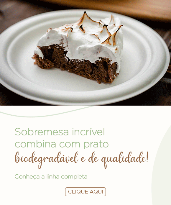Prato Biodegradavel