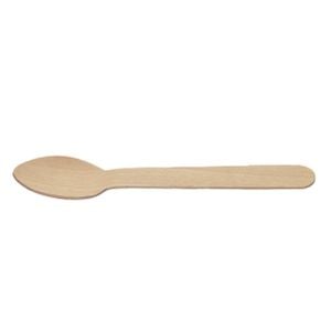 Colher De Refeição, De Madeira, Embalado Individualmente, 14 Cm - 1.000 Unidades
