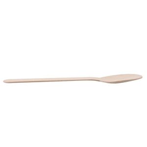 Colher Descartável E Biodegradável De Madeira, 16cm - 100 Unidades