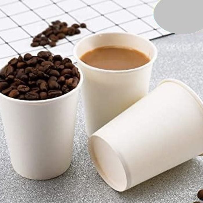 Copo Biodegradável Em Papel Para Bebidas Quentes E Frias, 240ml - 50 Unidades