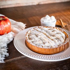 Forma Descartável Em Papel Kraft, Redonda, Para Tortas E Quiches, 15,5x3,5cm, Biodegradável - 50 Unidades
