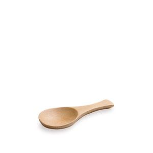 Mini Prato Em Bambu Para Aperitivo, Colher, 9,0 X 4,2cm - 100 Unidades
