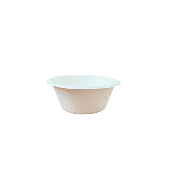 Bowl Biodegradável Em Bagaço De Cana, 210ml - 125 Unidades
