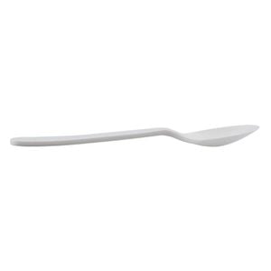 Colher Descartável, Biodegradável E Compostável Em Cpla Branco, 16cm - 50 Unidades