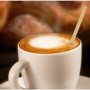Mexedor De Café De Madeira, 9cm - 1000 Un