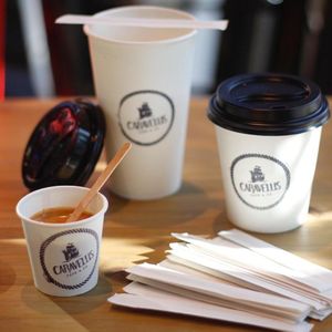 Mexedor Descartável E Biodegradável Em Madeira Para Café, Embalado Individualmente, 11cm - 1.000 Unidades