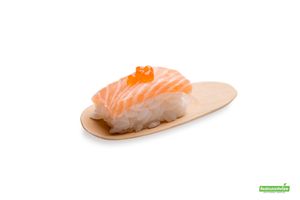 Mini Prato Em Bambu Para Aperitivo, Oval, 11,0 X 3,0cm - 100 Unidades