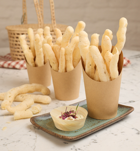 Embalagem Kraft Para Charcuteria, Chips E Fritas, Tamanho M - 50 Unidades
